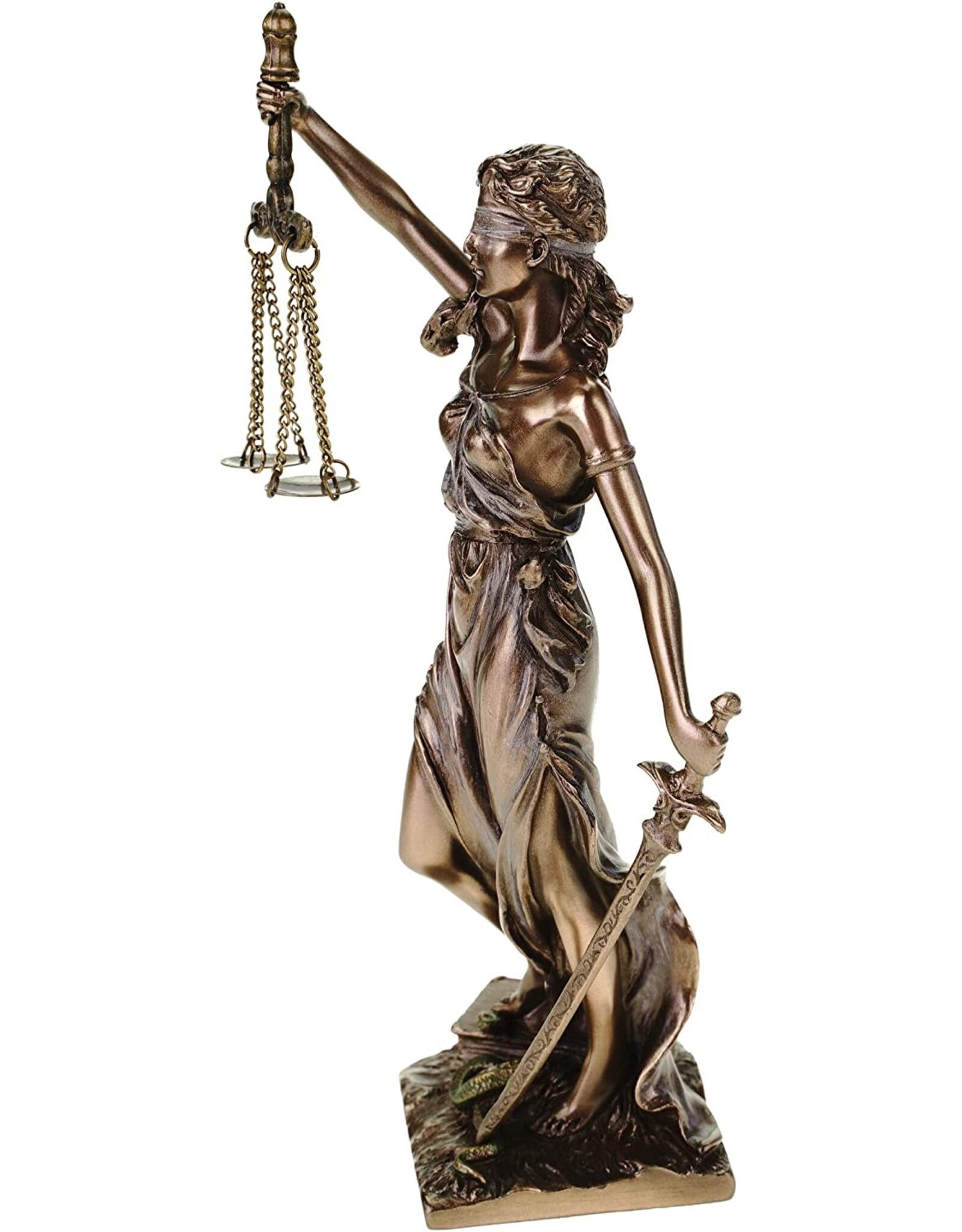 Veronese Design Giftware Figurines Collectables - Justice Roman Goddess of Justice Veronese Design