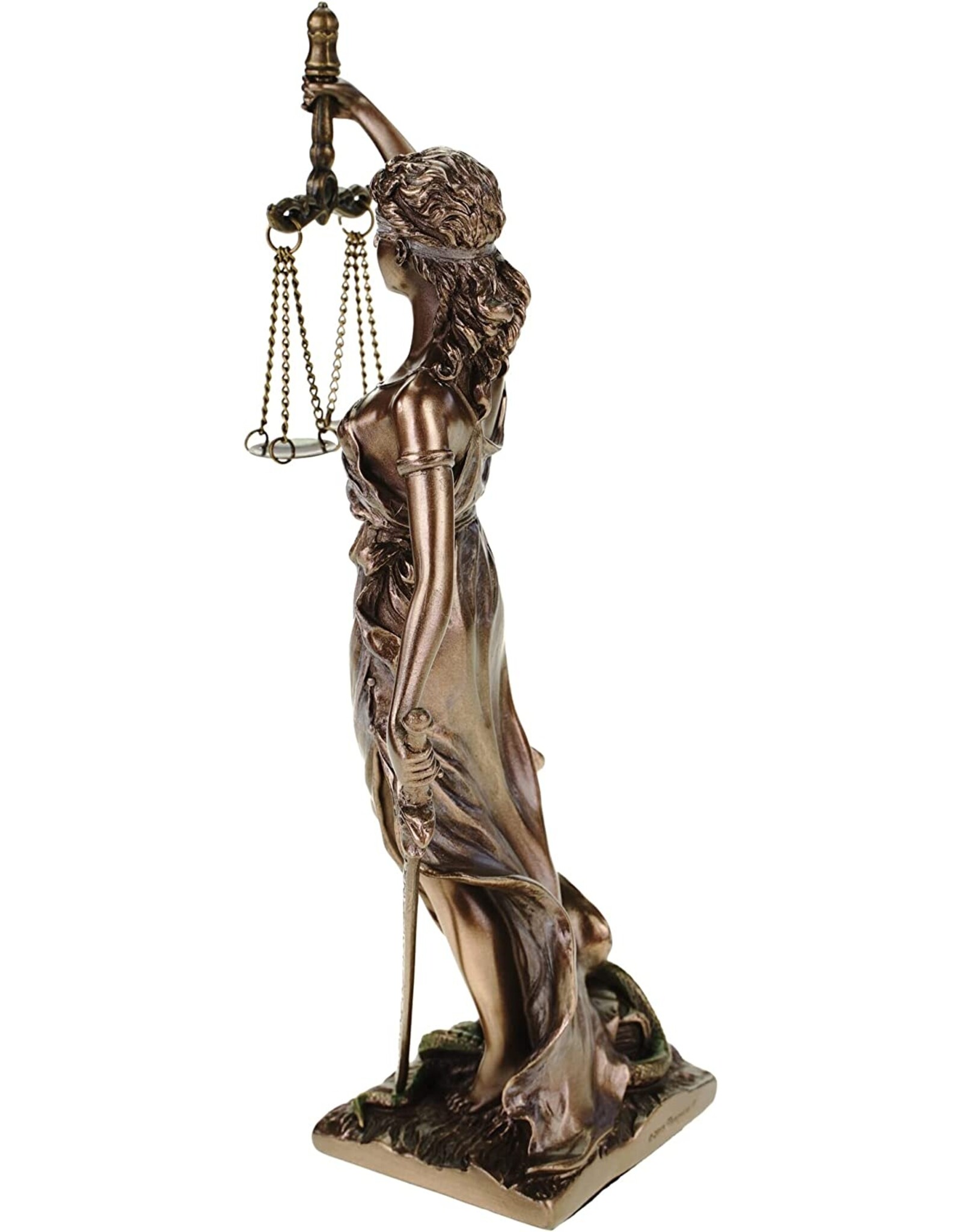 Veronese Design Giftware Figurines Collectables - Justice Roman Goddess of Justice Veronese Design