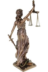 Veronese Design Giftware Beelden Collectables  - Justice Roman Goddess of Justice Veronese Design