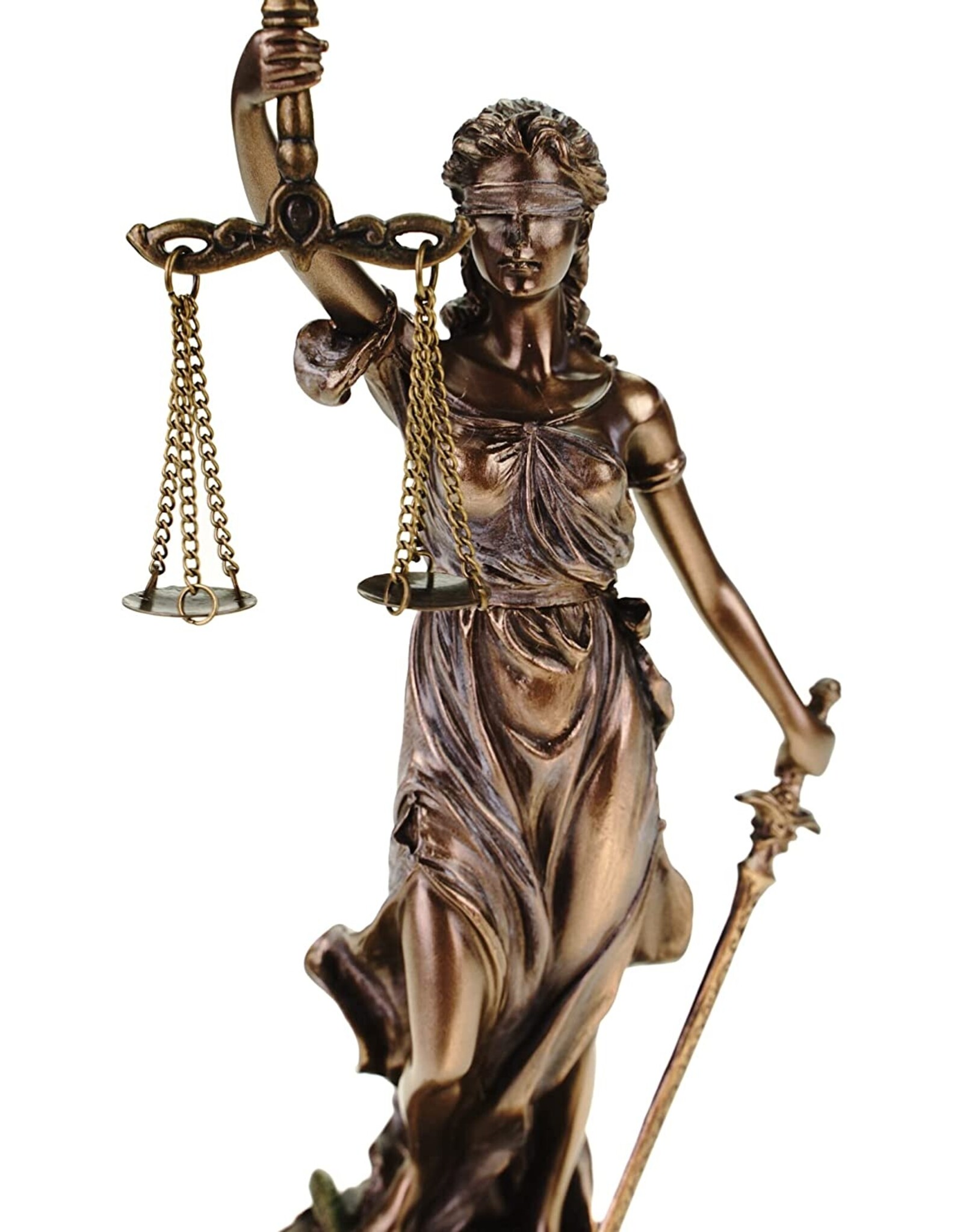 Veronese Design Giftware Figurines Collectables - Justice Roman Goddess of Justice Veronese Design