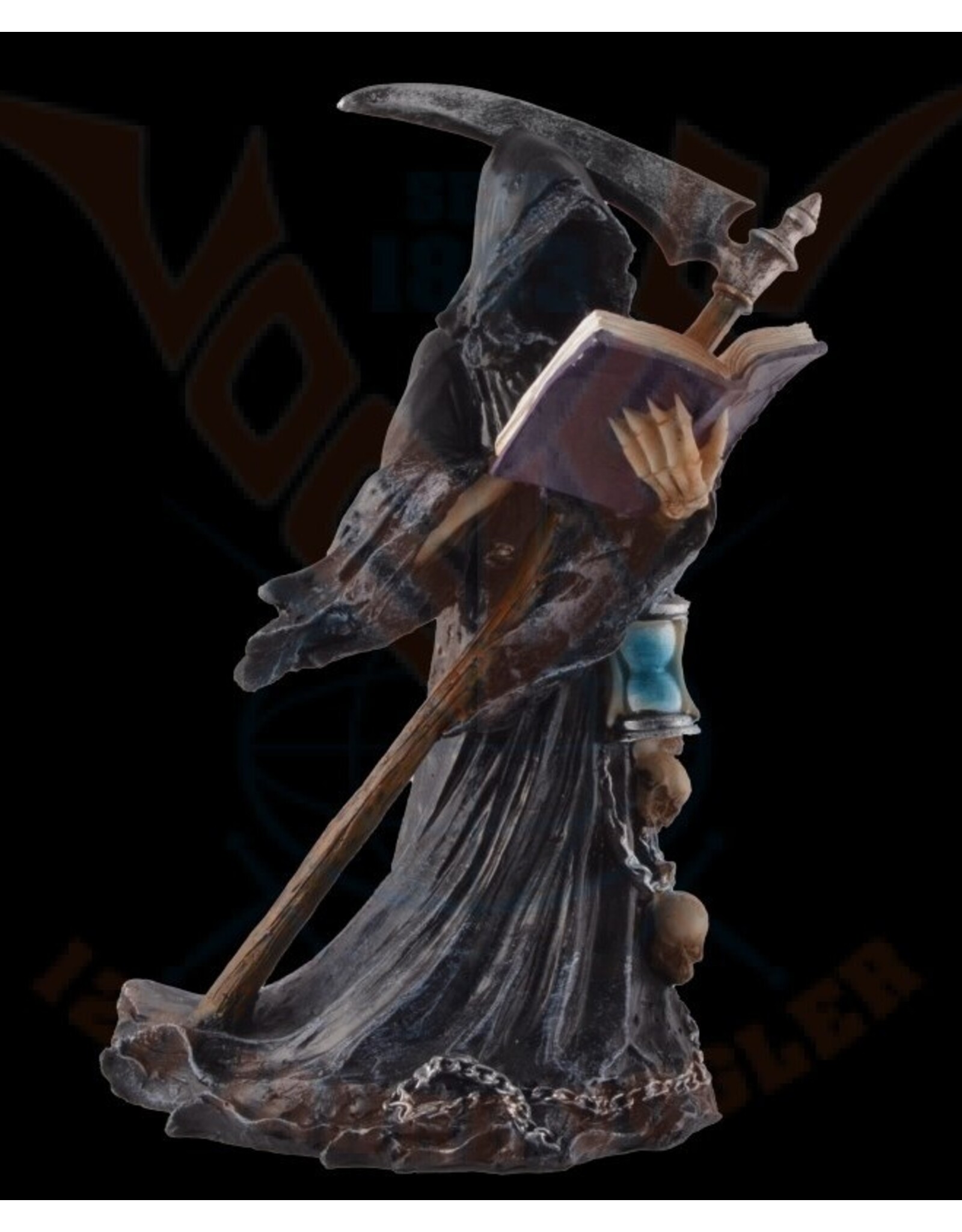 Puckator Giftware & Lifestyle - Reaper ornament Book of the Dead 18.5cm