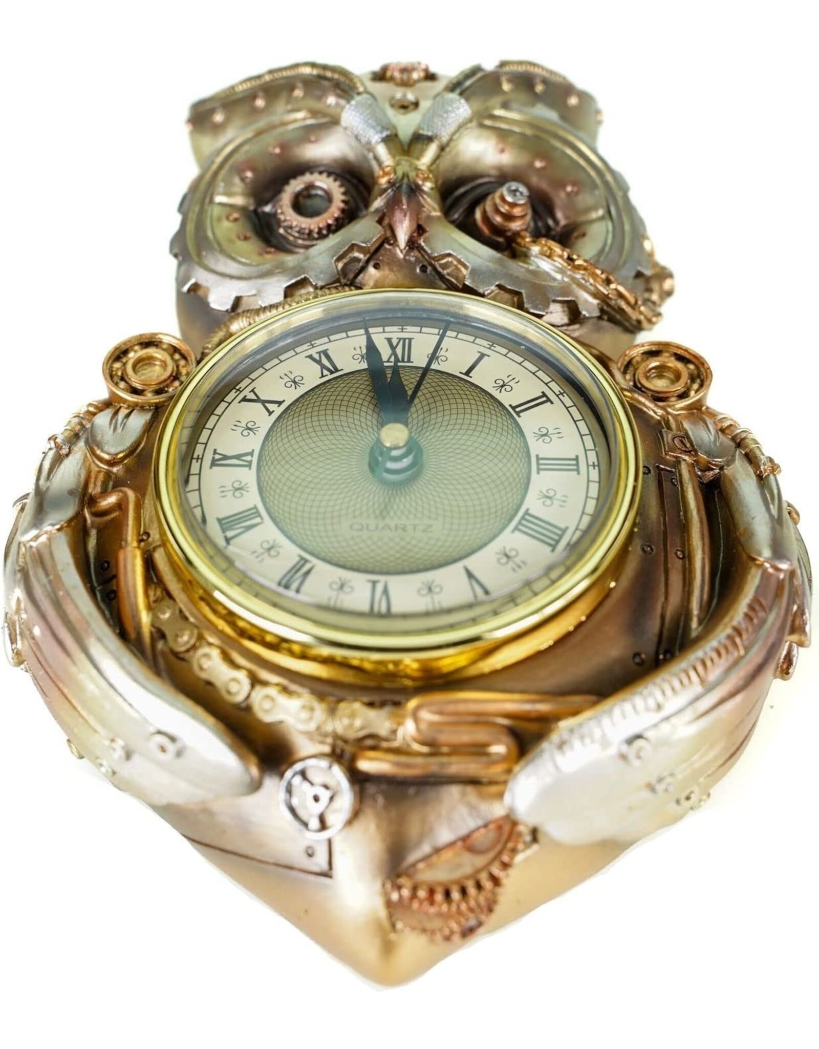 VG Giftware en Collectables - Steampunk Uil Wandklok