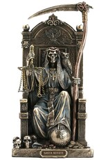 Veronese Design Giftware Beelden Collectables  - Santa Muerte zittend op Troon