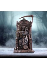 Veronese Design Giftware Beelden Collectables  - Santa Muerte zittend op Troon