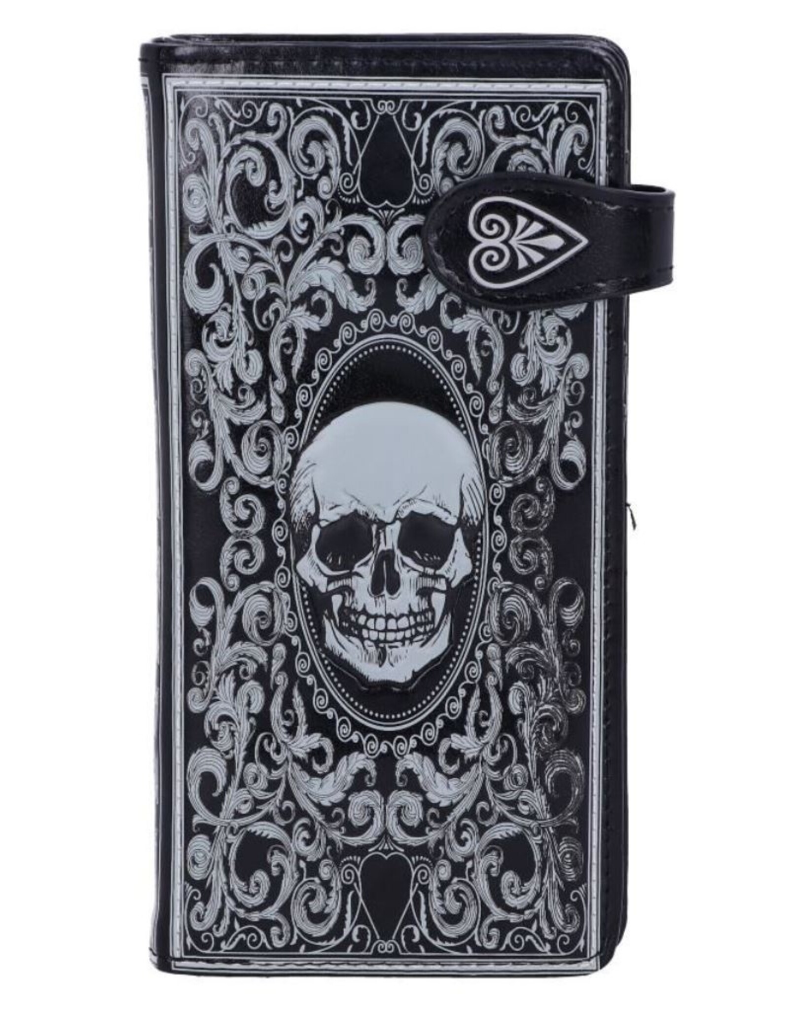 NemesisNow Gothic wallets and purses - Skull Tarot Embossed Purse Nemesis Now