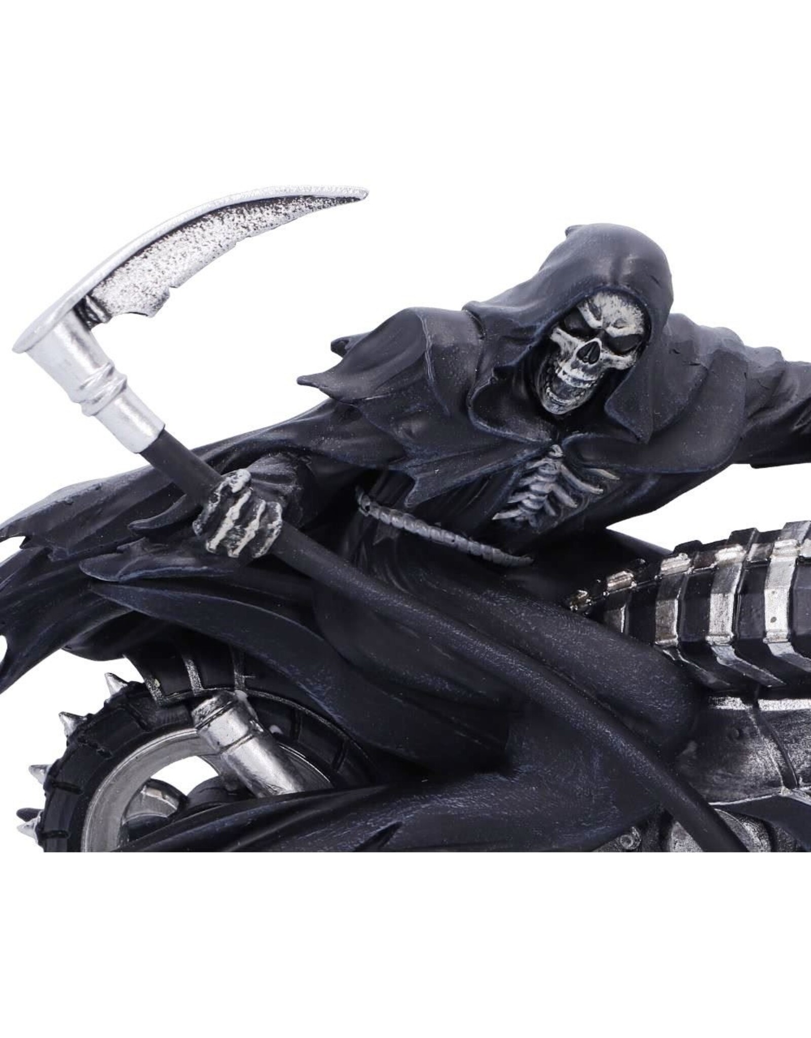 James Ryman Giftware & Lifestyle - James Ryman You Can't Outrun the Reaper biker beeldje 22,5cm