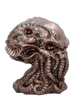 James Ryman bij Nemesis Now Giftware & Lifestyle - James Ryman Cthulhu Skull Bronzed 20cm