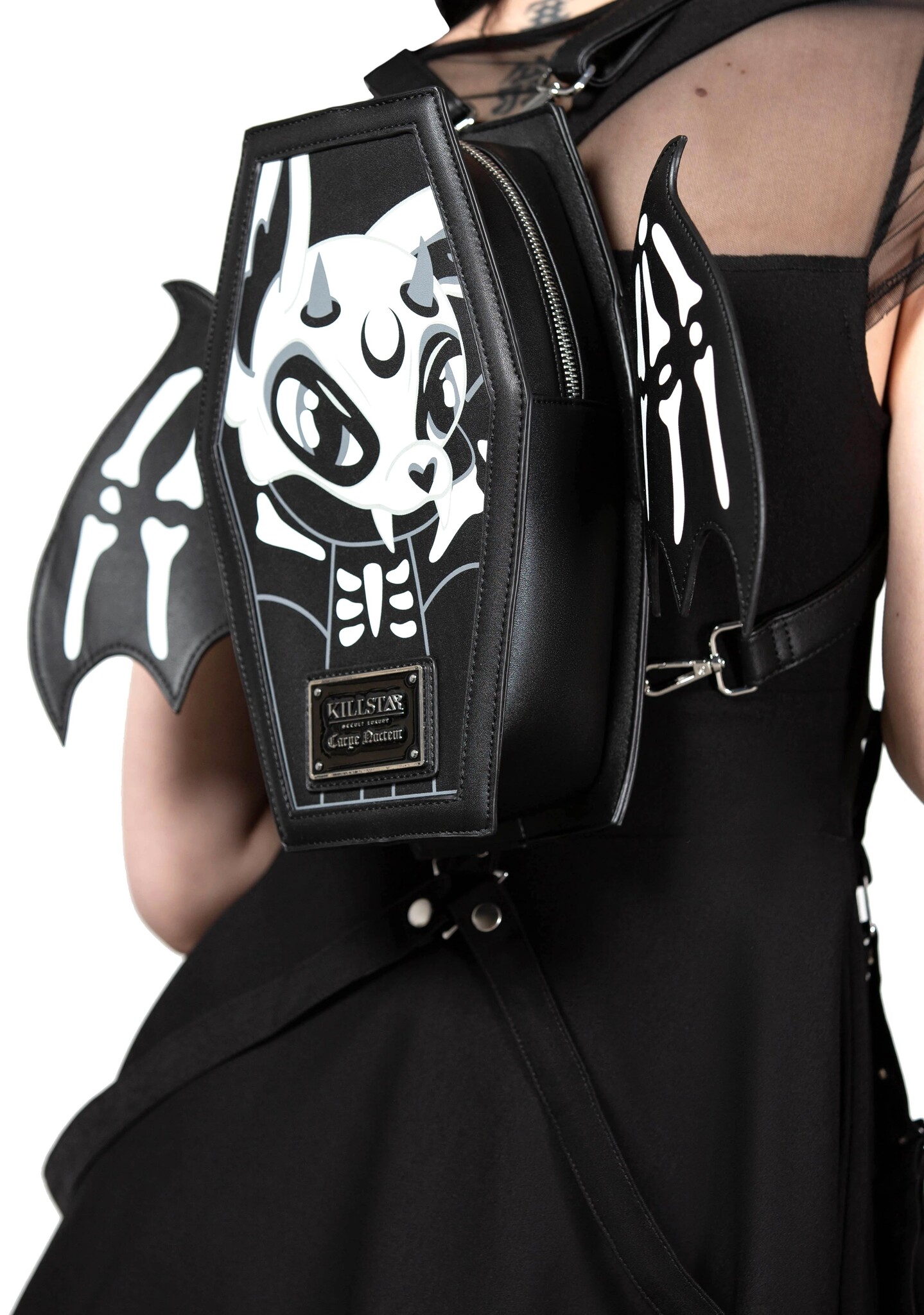 Killstar Batbone Bat Skeleton Backpack | Boutique Trukado - Boutique ...