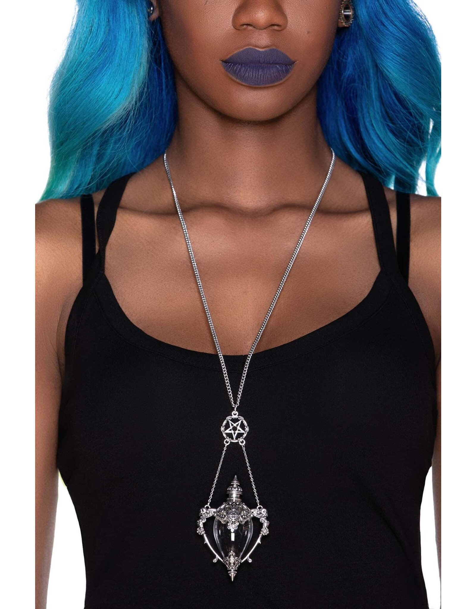 Killstar  Jewelry - Killstar Kiss of Death Vial necklace