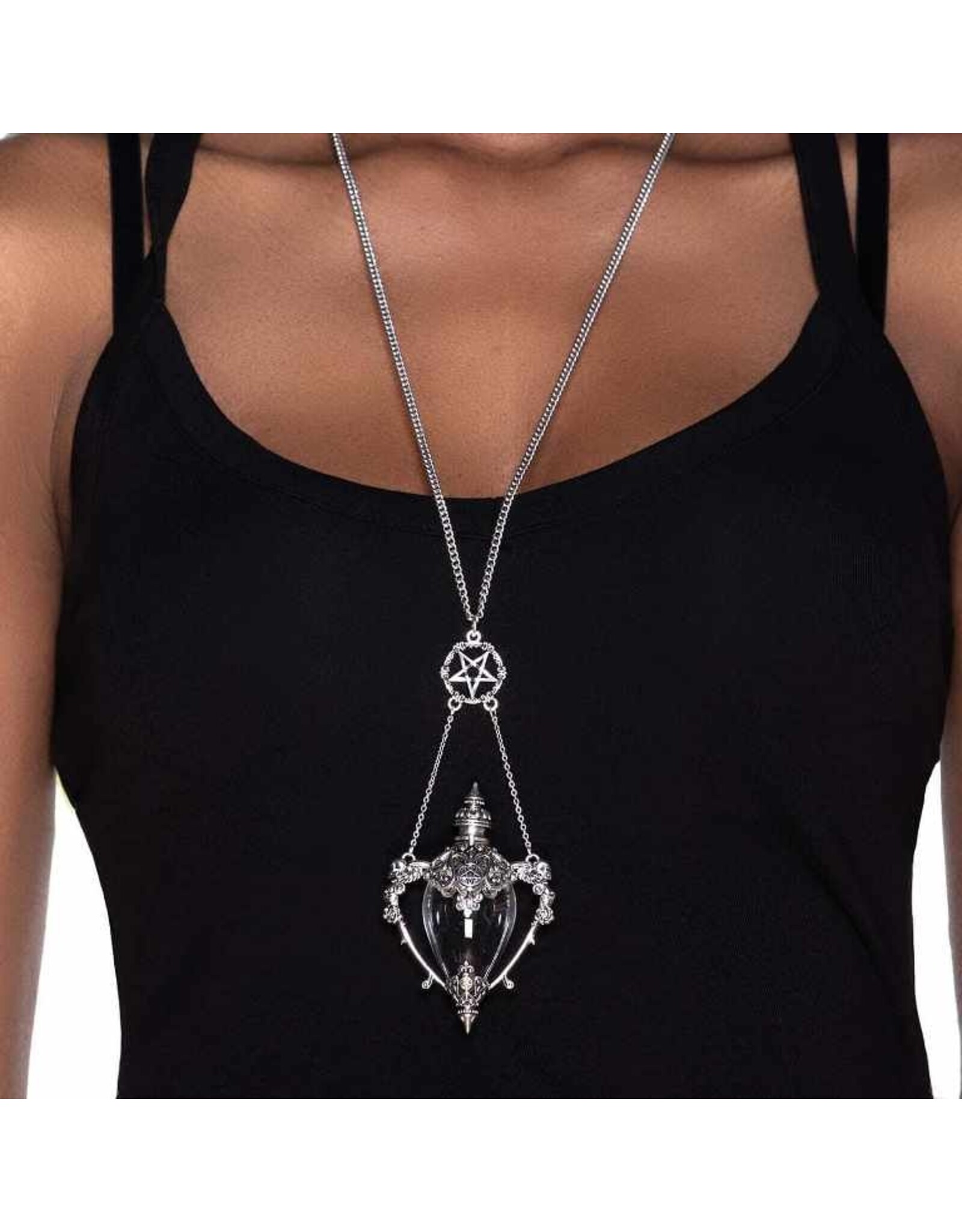 Killstar  Jewelry - Killstar Kiss of Death Vial necklace