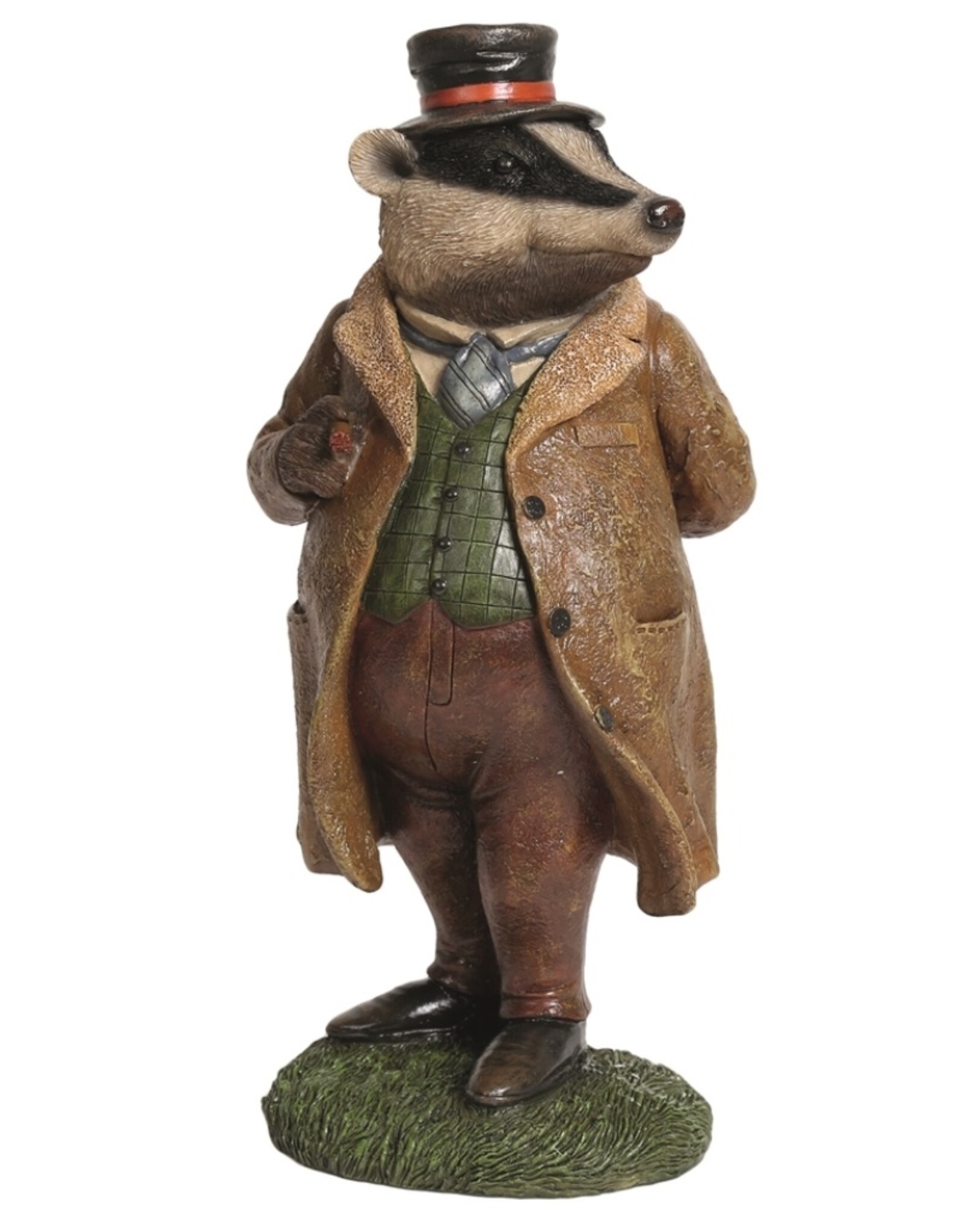 Sparks Giftware & Lifestyle - Bentley the Badger figurine 27.5cm