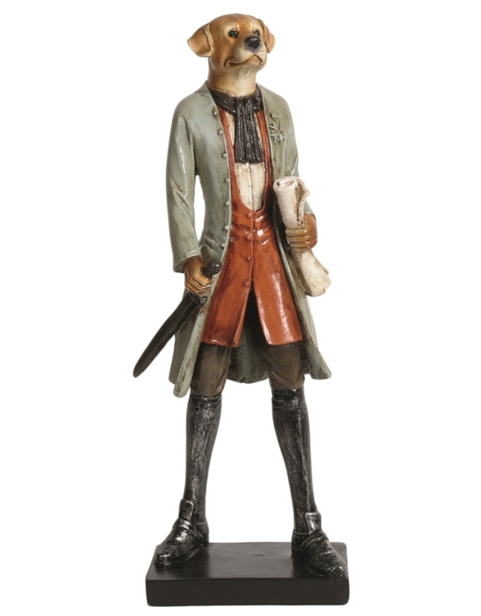 Sparks Giftware Figurines Collectables - Chamberlain Labrador with Dagger statue 37cm