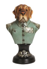 Sparks Giftware & Lifestyle - Mastiff in Militair Uniform Buste 26cm