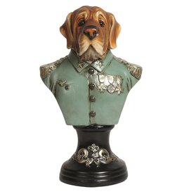 Sparks Mastiff in Military Uniform Bust 26cm