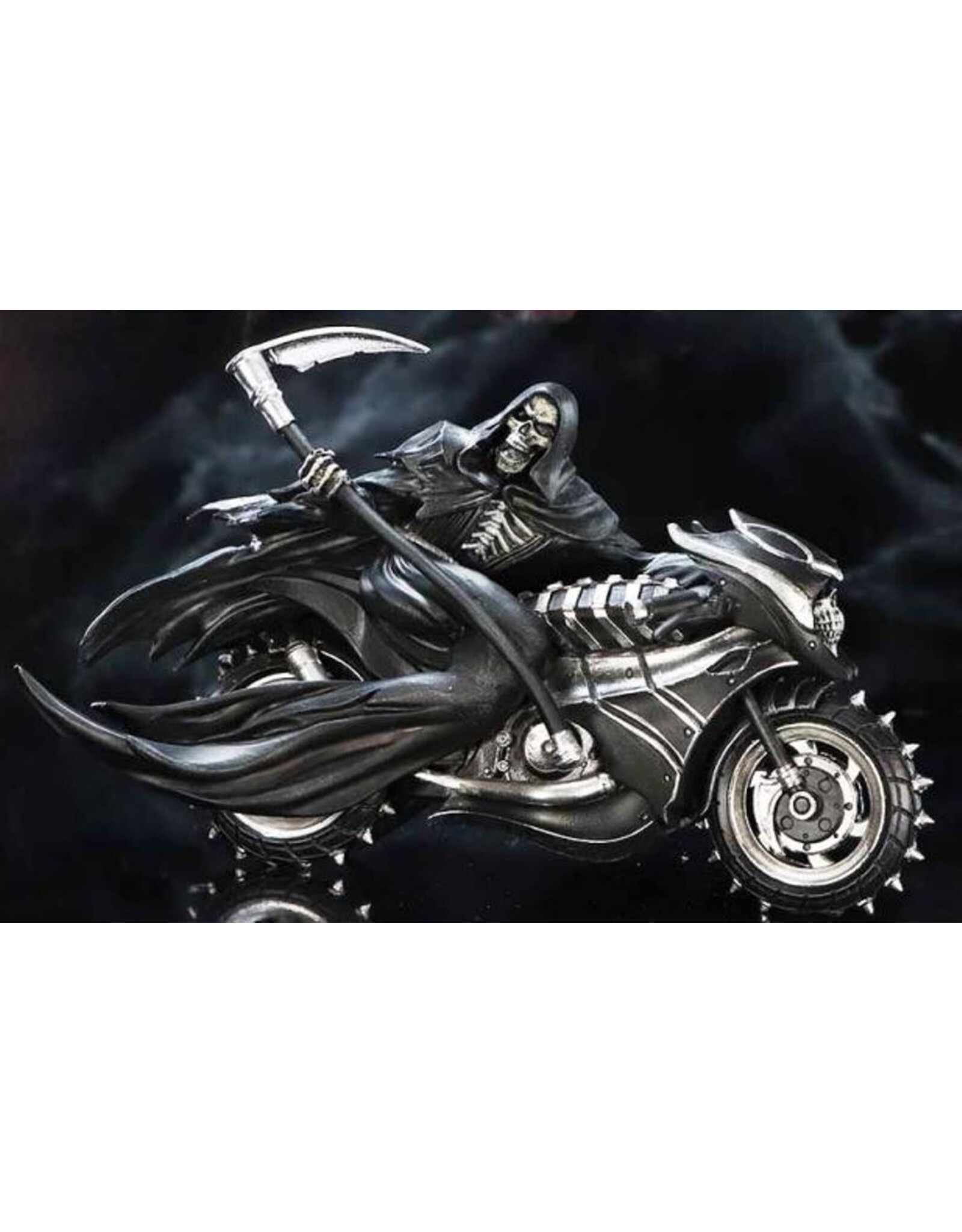 James Ryman Giftware & Lifestyle - James Ryman You Can't Outrun the Reaper biker figurine 22.5cm