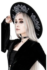 Restyle Gothic and Steampunk accessories - Gothic Hat   with wide brim Fortune Teller Restyle