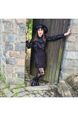 Restyle Gothic and Steampunk accessories - Gothic Hat   with wide brim Fortune Teller Restyle