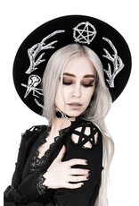 Restyle Gothic and Steampunk accessories - Pagan Antlers Hat Restyle