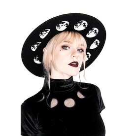 Restyle Moon Phases Hat with wide brim Restyle