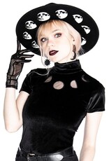 Restyle Gothic and Steampunk accessories - Moon Phases Hat with wide brim Restyle