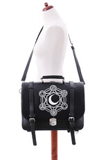 Restyle Gothic tassen Steampunk tassen - Maan Messengertas met Alchemistische Symbolen Restyle