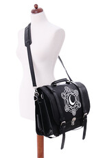 Restyle Gothic bags Steampunk bags - Moon Messenger Bag with Alchemical Symbols Restyle