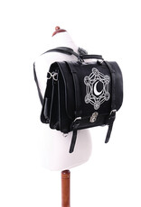 Restyle Gothic bags Steampunk bags - Moon Messenger Bag with Alchemical Symbols Restyle