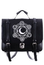 Restyle Gothic tassen Steampunk tassen - Maan Messengertas met Alchemistische Symbolen Restyle