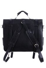 Restyle Gothic bags Steampunk bags - Moon Messenger Bag with Alchemical Symbols Restyle