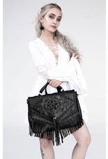 Restyle Gothic bags Steampunk bags - Witch Gothic Handbag with Fringes and Pentagram Restyle