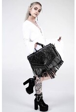 Restyle Gothic bags Steampunk bags - Witch Gothic Handbag with Fringes and Pentagram Restyle