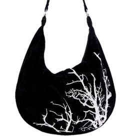 Restyle White Branches Hobo bag with Branches Embroidery Restyle