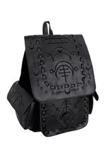 Restyle Gothic bags Steampunk bags - Gothic Backpack  with Black Runes Runic Moon Restyle