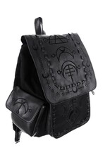 Restyle Gothic bags Steampunk bags - Gothic Backpack  with Black Runes Runic Moon Restyle