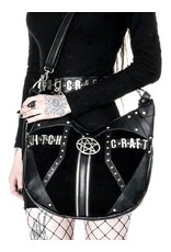 Restyle Gothic tassen Steampunk tassen - Gothic Hobo tas met Pentagram Witchcraft Restyle