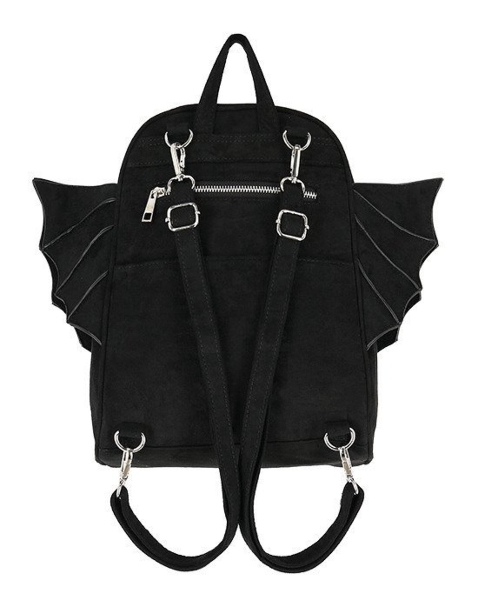 Restyle Gothic bags Steampunk bags - Elegant Goth Gothic Backpack with Wings Restyle