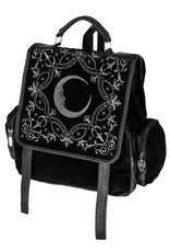 Restyle Gothic bags Steampunk bags - Gothic Crescent Backpack with embroidery Restyle