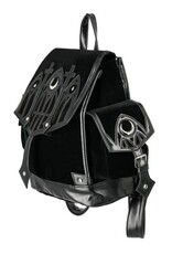 Restyle Gothic bags Steampunk bags - Gothic Cathedral Backpack Black Velvet Restyle