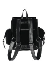 Restyle Gothic bags Steampunk bags - Gothic Cathedral Backpack Black Velvet Restyle