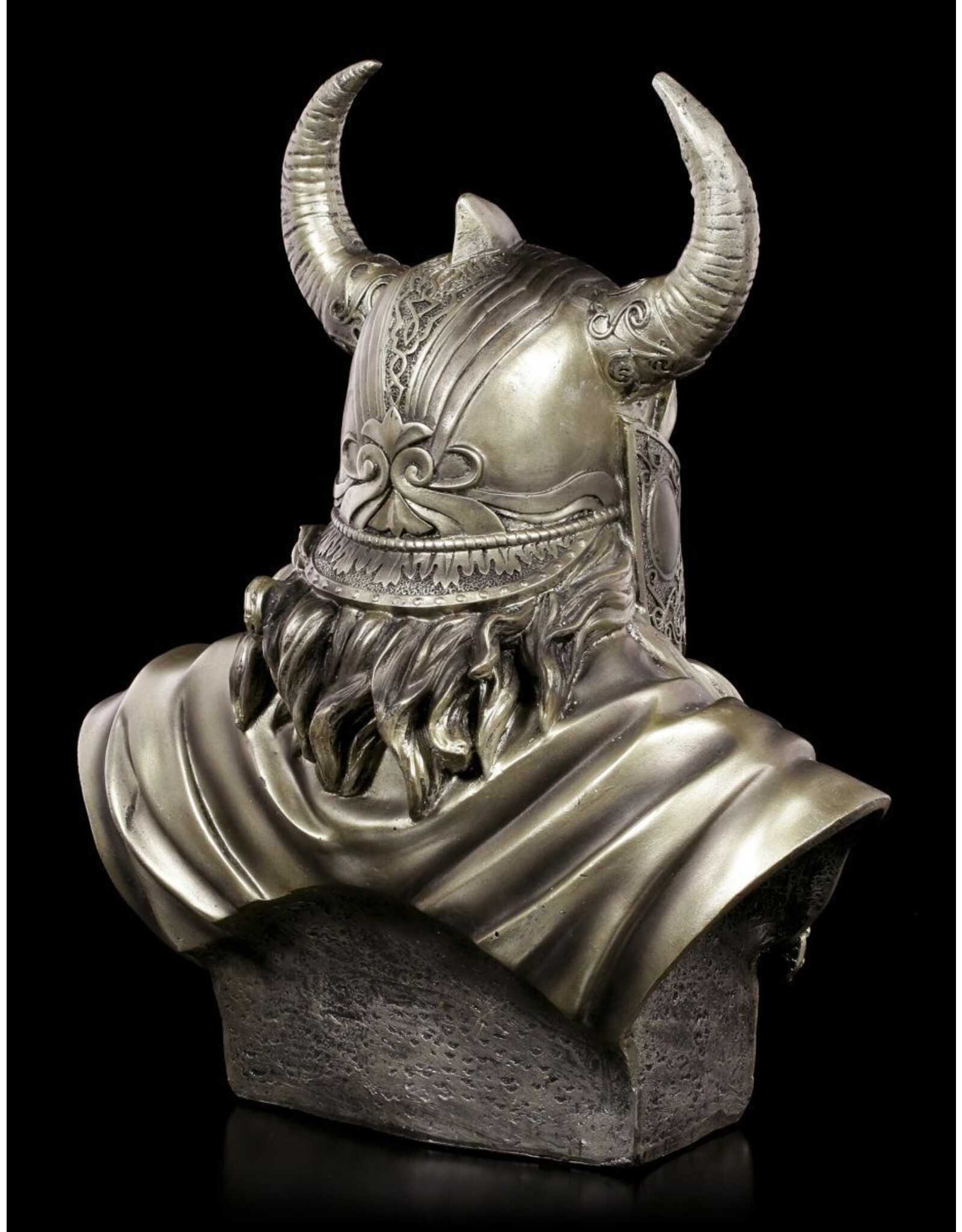 Monte M. Moore Giftware Figurines Collectables - Odin bronzed bust 30cm