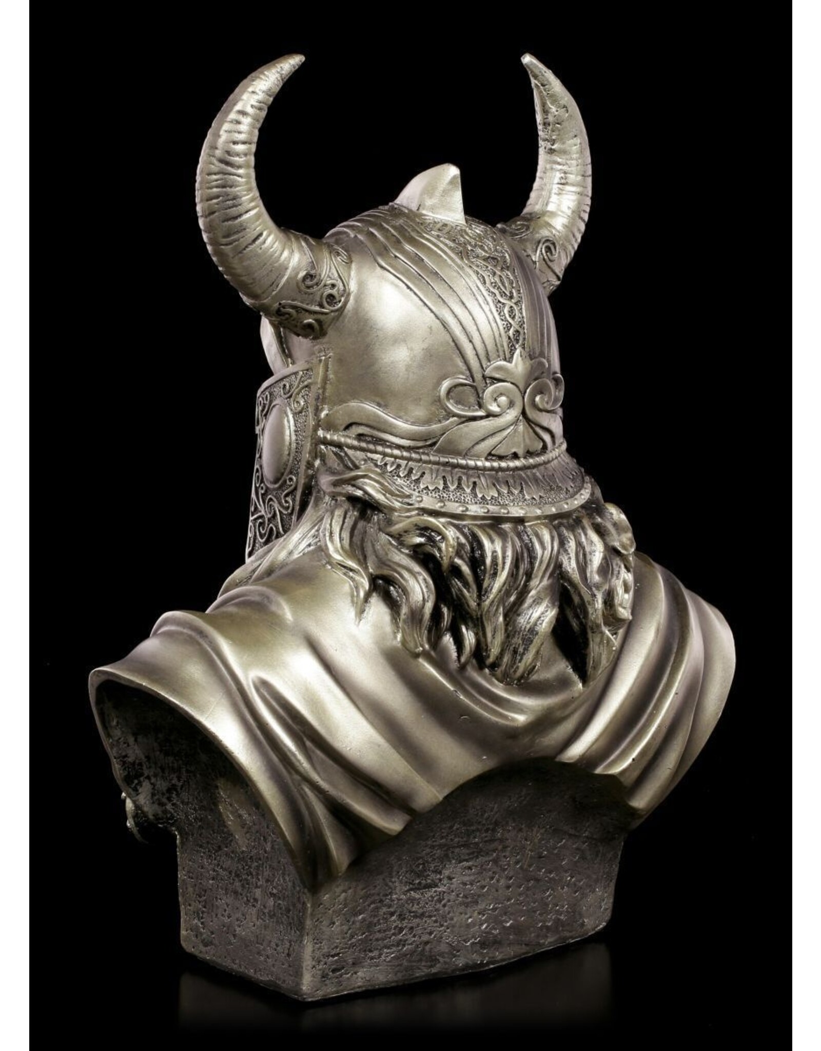 Monte M. Moore Giftware Beelden Collectables  - Odin gebronsd buste 30cm