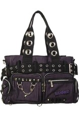 Banned Gothic bags Steampunk bags - Banned Sweet Revenge Handbag  (purple)