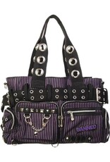 Banned Gothic bags Steampunk bags - Banned Sweet Revenge Handbag  (purple)