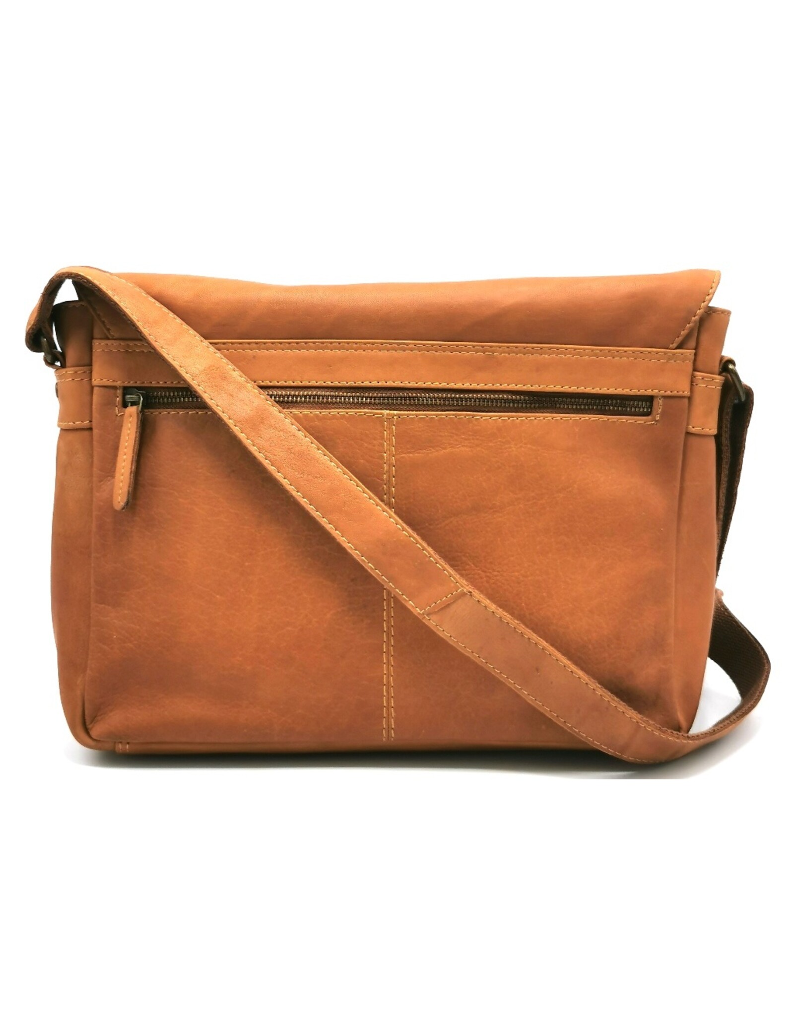 LandLeder Leather bags - Leather Messenger bag  PINCH OF WAX 35cm