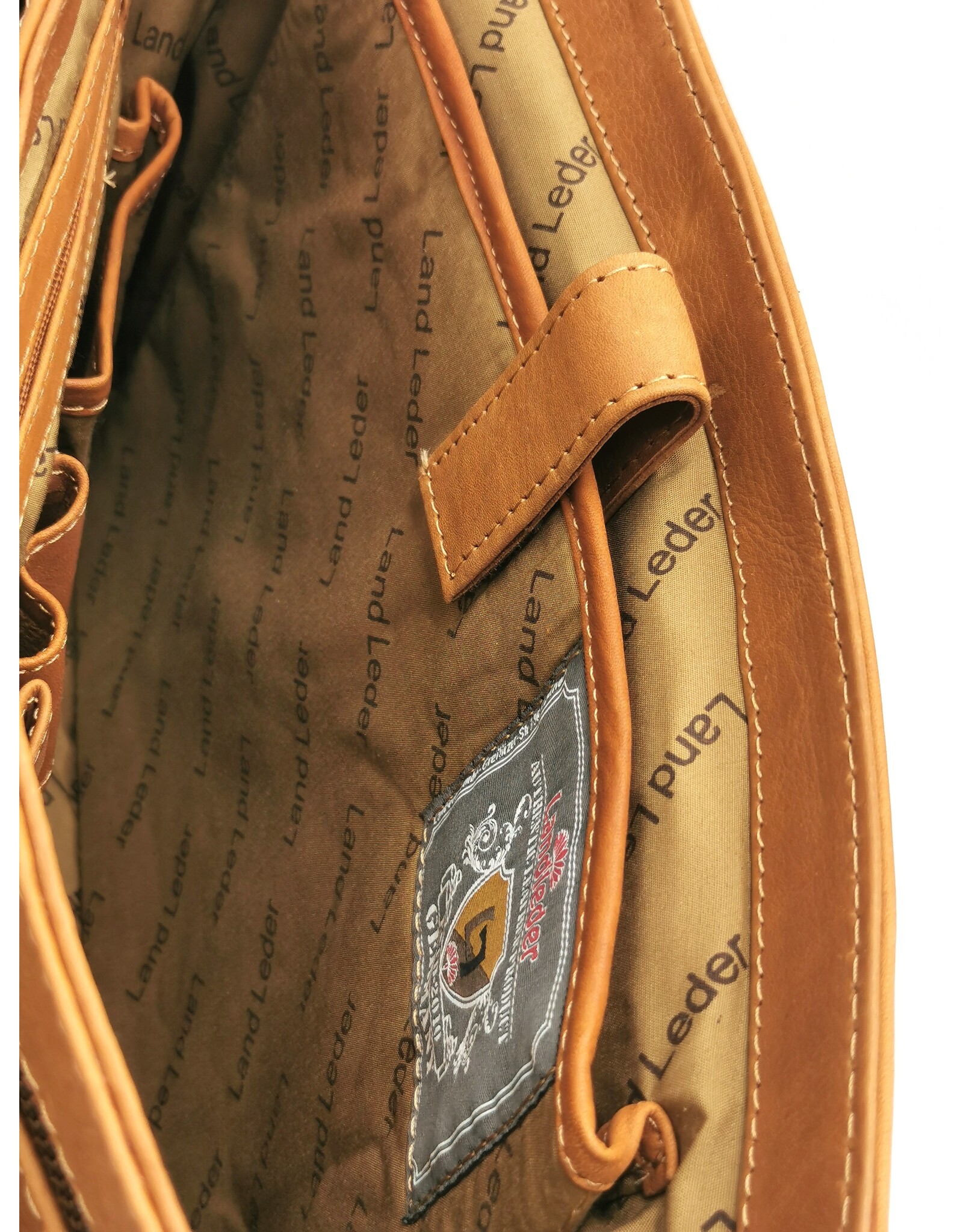 LandLeder Leather bags - Leather Messenger bag  PINCH OF WAX 35cm