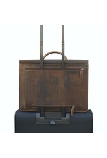 LandLeder Leather bags and Leather laptop bags - Briefcase OLD SCHOOL Vintage Leather