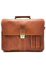 LandLeder Leather bags and Leather laptop bags - Leather Briefcase PINCH OF WAX 40cm