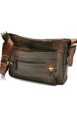 LandLeder Leather bags - Casual Briefcase CAMBRIDGE Washed Leather