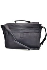 LandLeder Leather bags - Casual Briefcase CAMBRIDGE Washed Leather