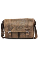 LandLeder Leather bags - Shoulder bag Postbag BULL & SNAKE Vintage Leather